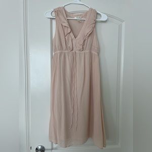 H&M, Maternity dress, mama by H&M, size small, blush pink